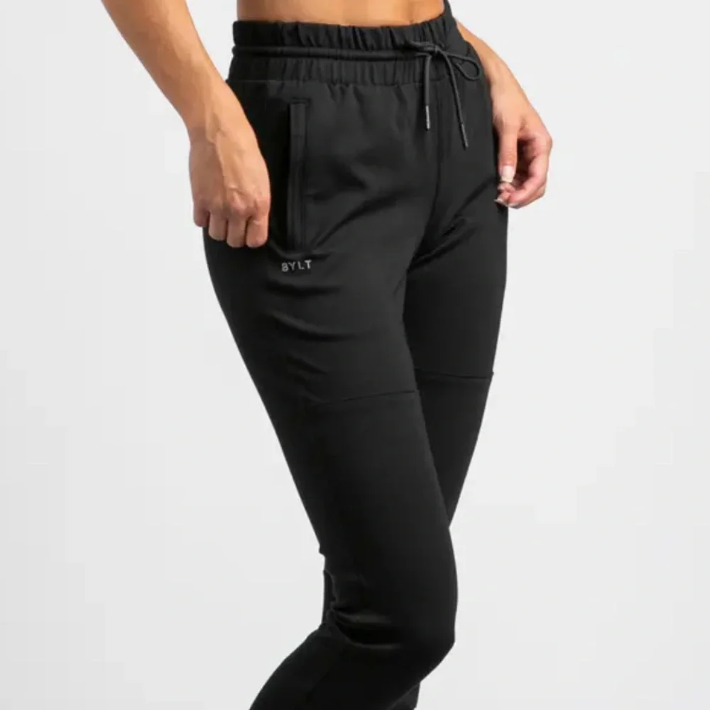 BYLT Premium Basics Joggers Black Weekend Athleisure Workout Wicking Comfortable - Picture 2 of 9